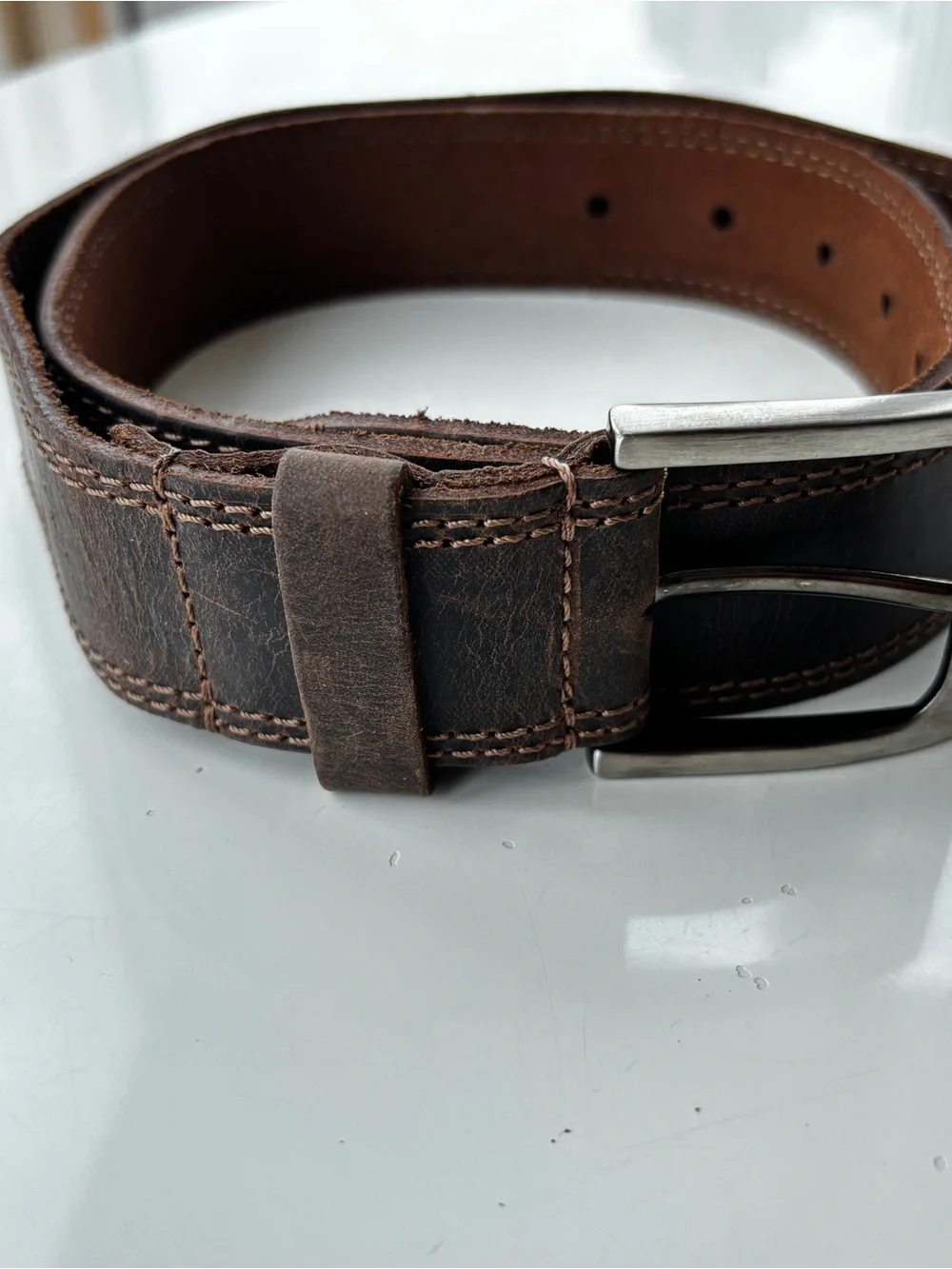 Men’s Brown Leather Belt